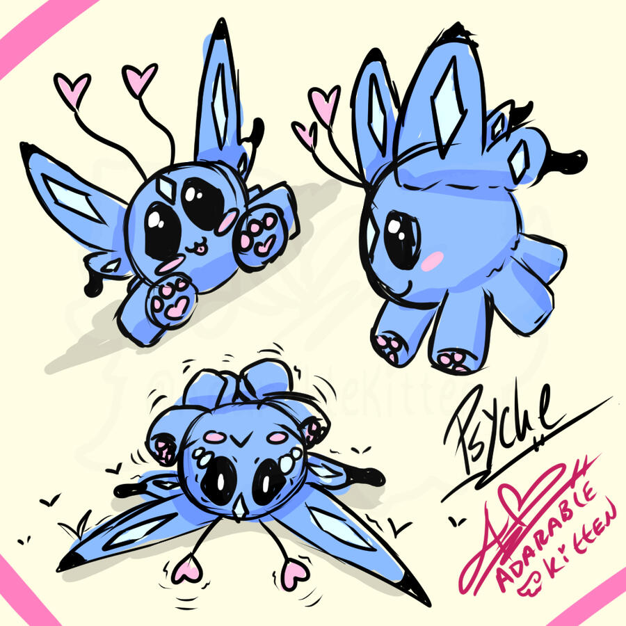 2025 - Psyche the Crystal Butterfly Cub Mascot